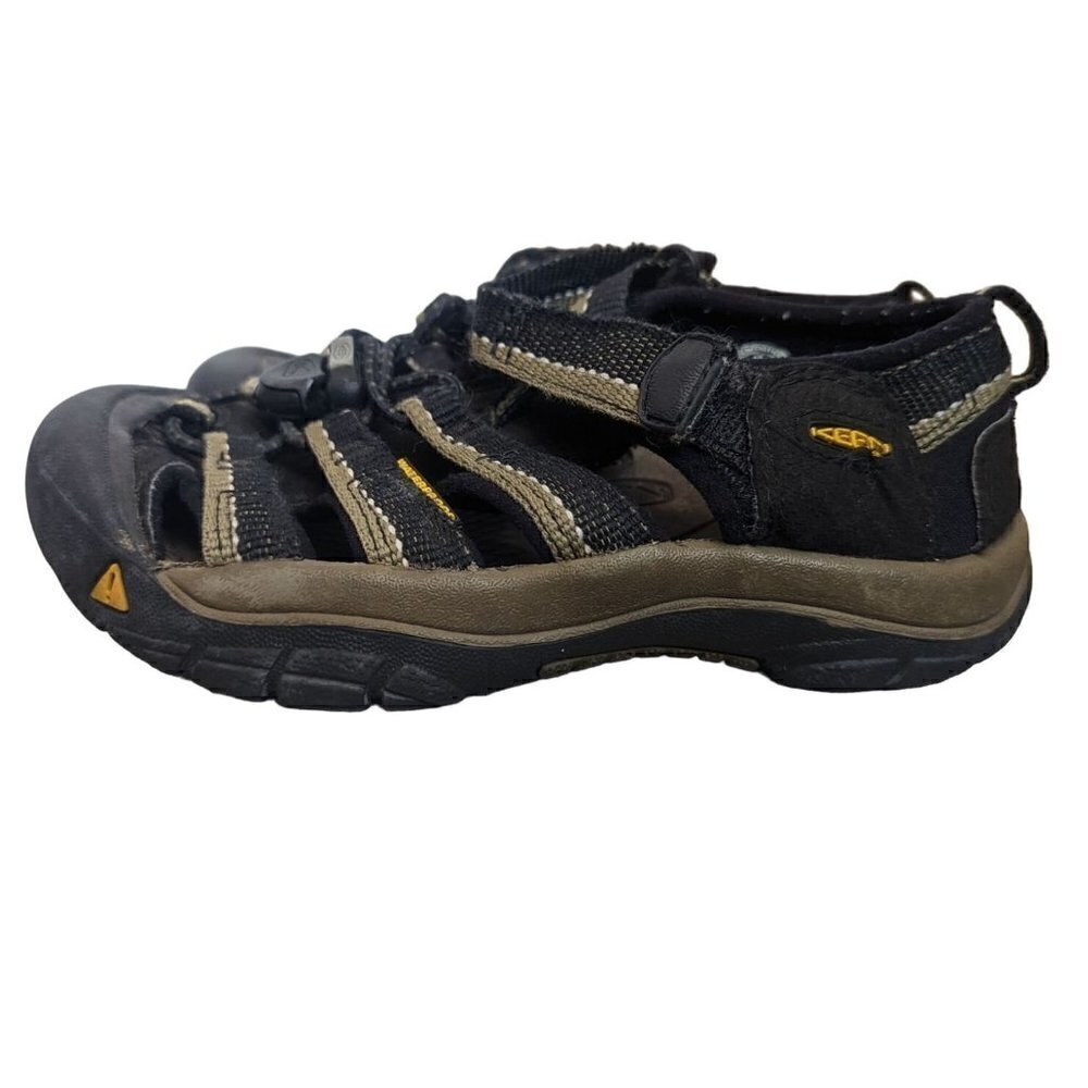 KEEN Kids Newport H2 Washable Footwear Sandals Black Brown Size 12
